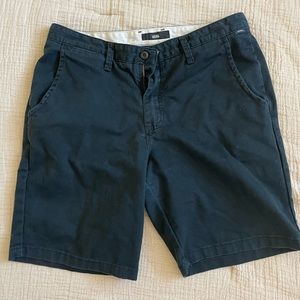 Vans black shorts